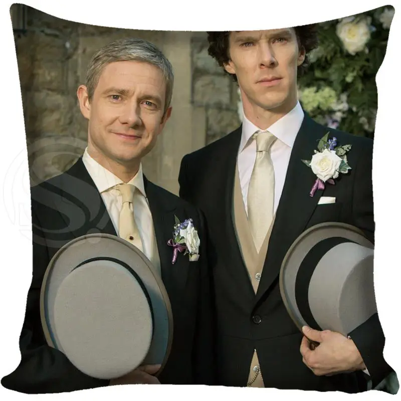 G0309 Лидер продаж индивидуальная квадратная наволочка, Sherlock отличного качества подушка чехол на молнии и многое другое Размер 40x40 см; Прямая - Цвет: 9
