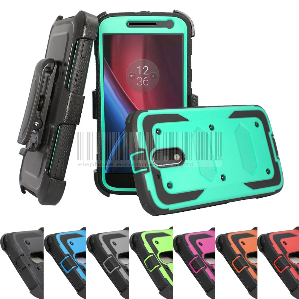 Сверхмощный Панцири противоударный Гибридный Влияние футляр с кобурой + ремень