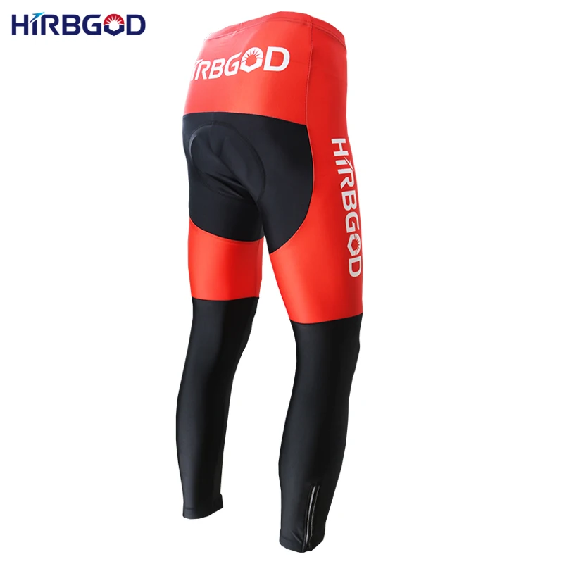 Велобрюки HIRBGOD HY483 с длинным рукавом трикотажный комплект одежды для езды на
