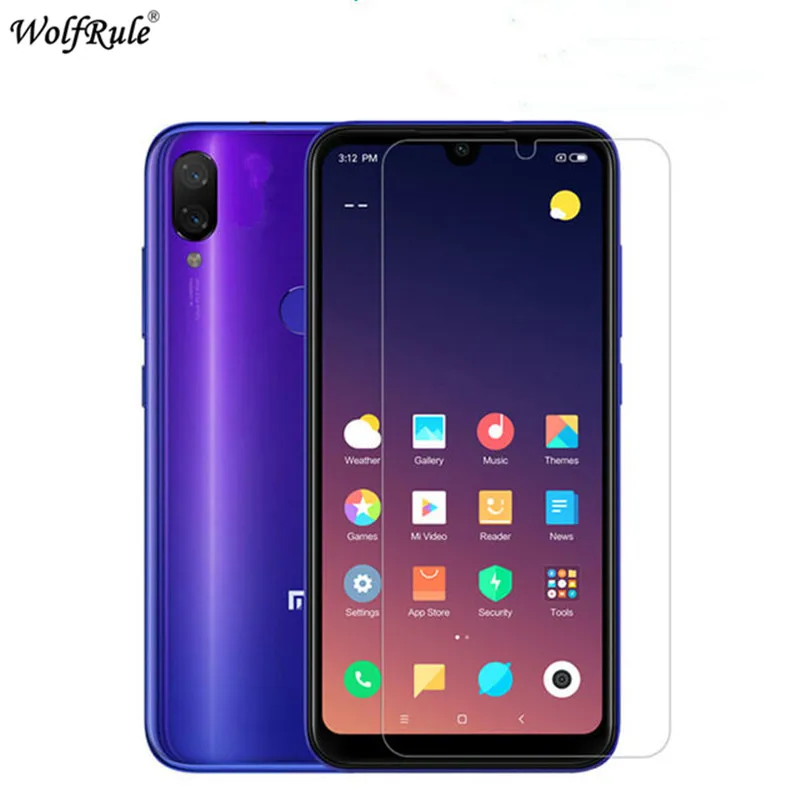 2 шт Защита экрана для Xiaomi Mi Play Glass 9H Защитная пленка телефона Xiomi закаленное