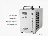 1pc industrial laser water chiller cw 5000dg 220v 60hz industrial chiller