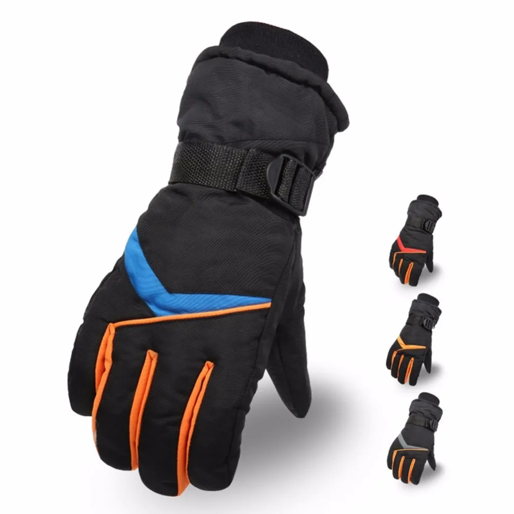 

Outdoor Sports Gloves Waterproof Snowboard Skiing Riding Cycling Bike Windproof Winter Thermal Warm Gloves Unisex