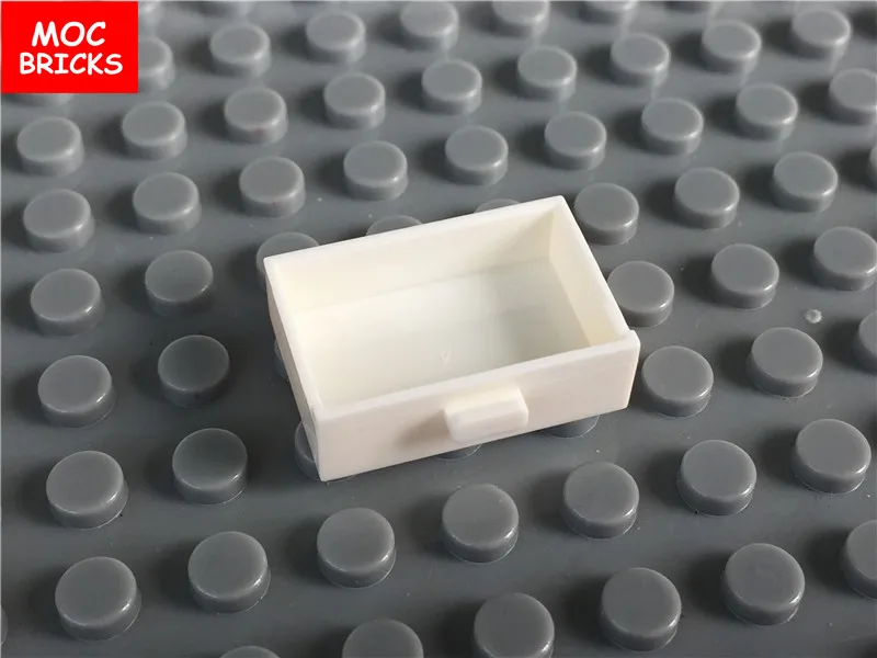 20 компл./лот кубики MOC контейнер шкаф 2x3x2 и ящик подходит с 4532 & 4536 образовательные