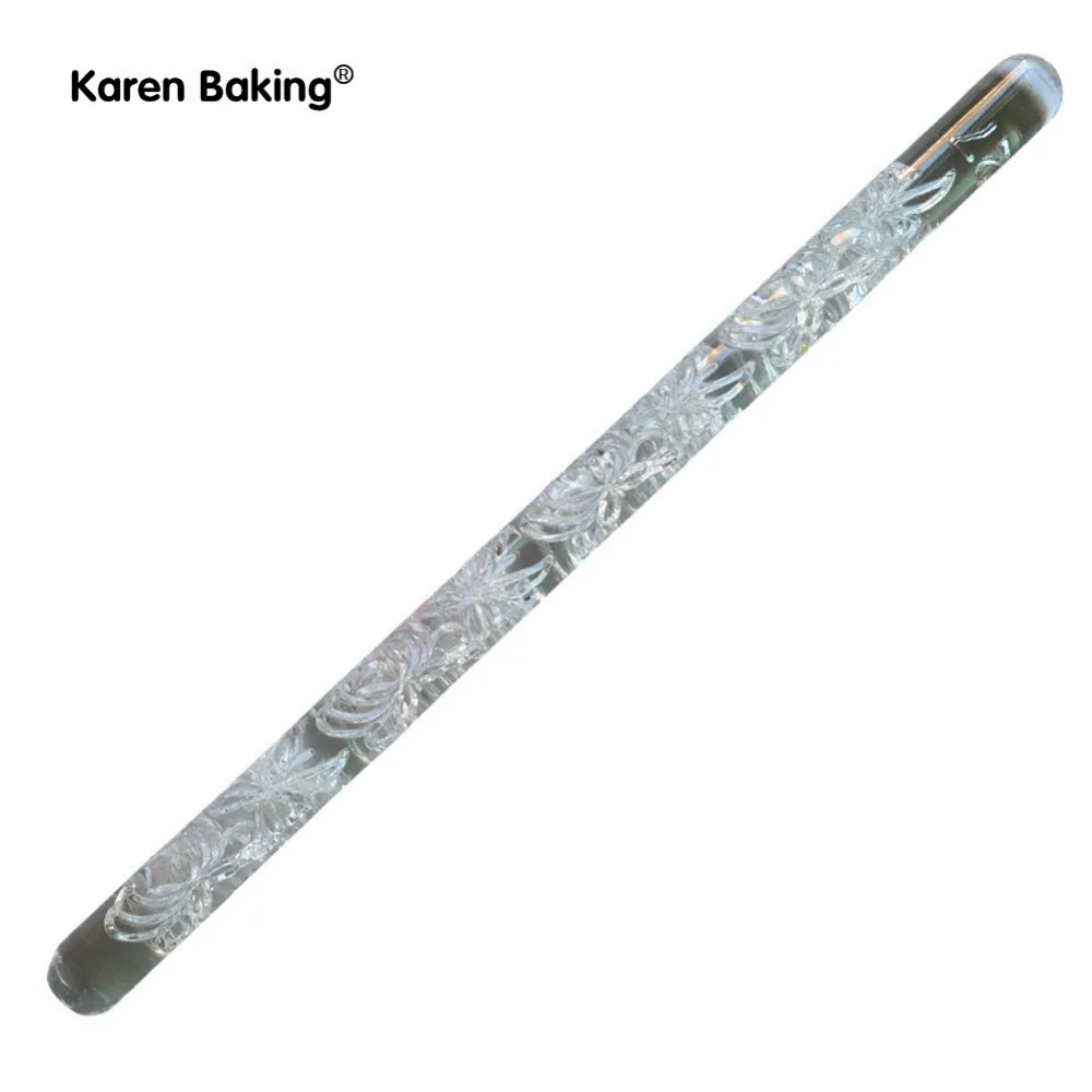 Бантик шаблон отпечаток Тиснение пластиковые Скалки Fondant прозрачные тисненые