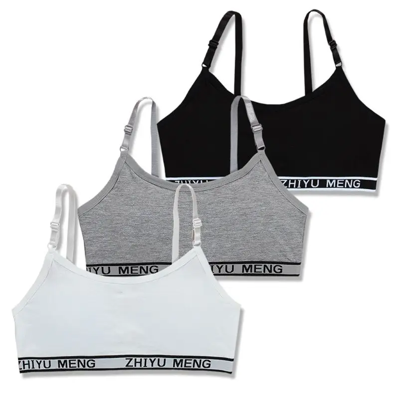 

Girls Underwear Teenage Training Bra For Girl Sports Bra Top For Teens 6-14 Years Adolescente Lingerie