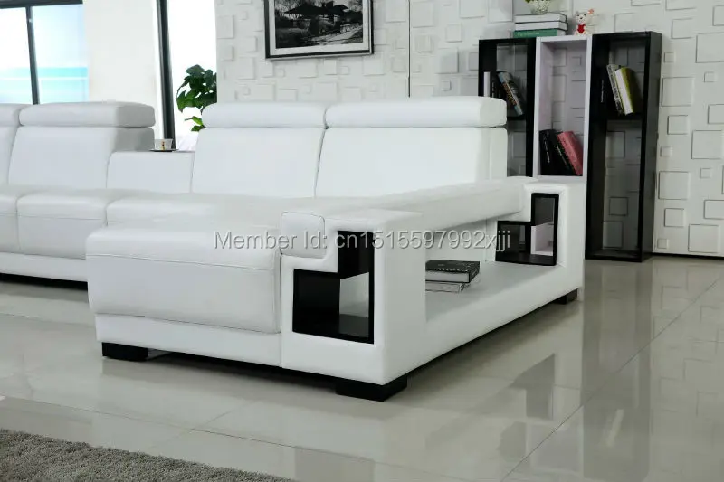 Muebles De Sala Muebles диваны для гостиной секционный диван шезлонг кресло, мебель для дома большой размер U угловая форма кожа