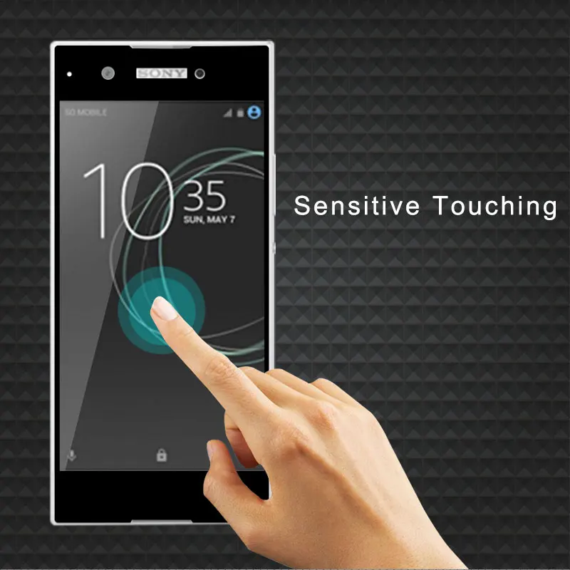 Закаленное стекло с полным покрытием для Sony XA1 Защитное экрана Xperia / Dual G3112 5 0 дюйма