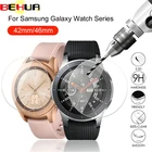 2 шт. для часов Samsung Galaxy Watch 42 мм или 46 мм, закаленное стекло, защита экрана, защитная пленка, Противоударная, Противоударная