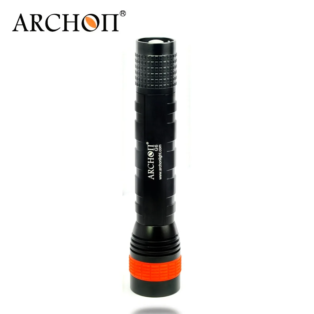 Фонарь для дайвинга ARCHON G6 Cree погружной фонарь подводного погружения с