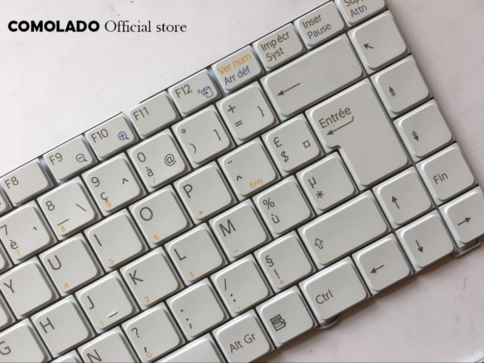 FR Французская клавиатура для SONY VAIO VGN-NR385ew VGN-NS VGN NS NR белая и Черная Клавиатура