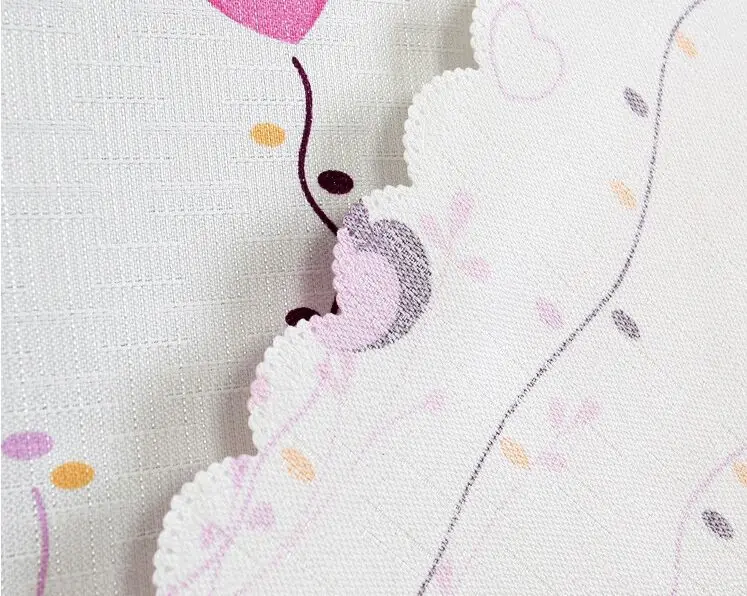 

2017 5pcs/lot Korean Cartoon Small Girls Finished Curtains For Kid's Bedroom Kitchen Curtain Door Window Cloth for Kids Bedroom