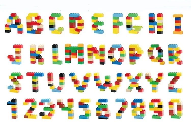 1000 штук строительные блоки маленького размера идущие Legoings фигурки поделки