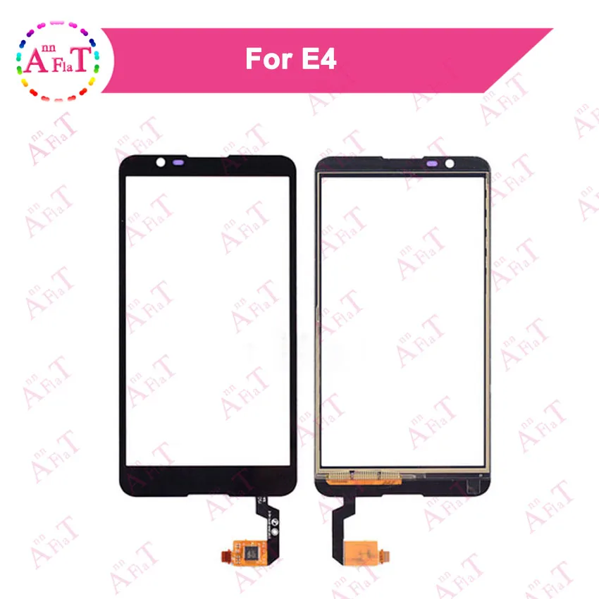 5 шт./лот 0 ''для Sony Xperia E4 E2104 E2105 E2115 сенсорный экран дигитайзер Датчик внешняя