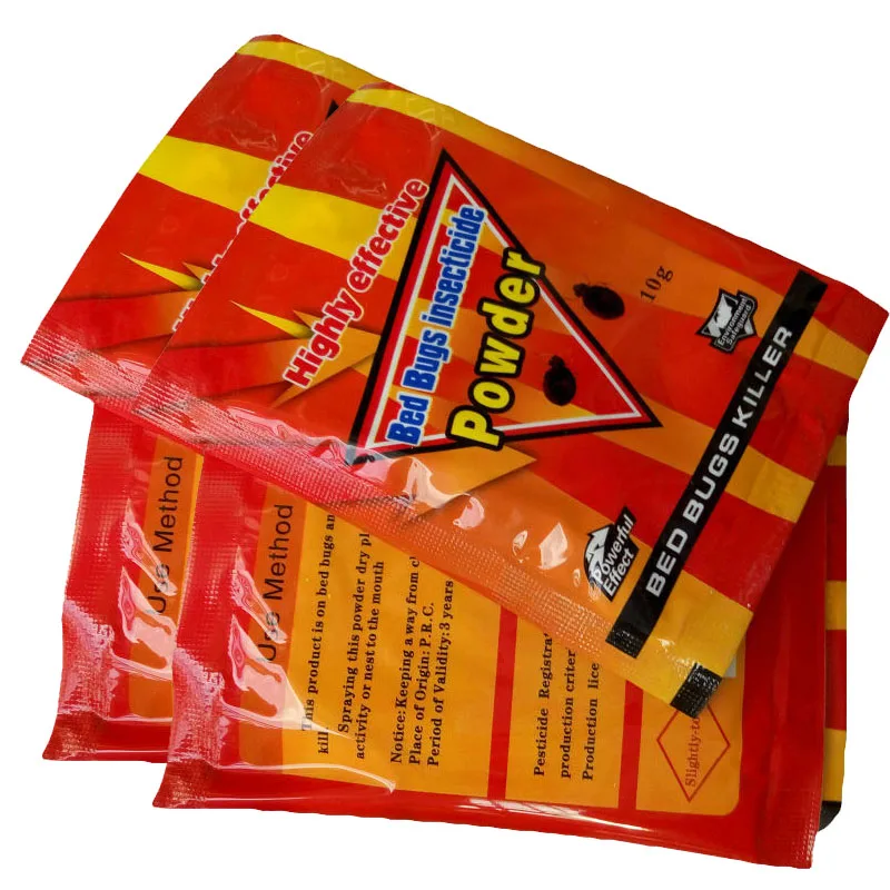 25pcs Bed Bugs Insecticide Killing Fleas Lice Bait Drugs High Effective Bug Killer Powder Bedbug Drug Pest Control | Дом и сад