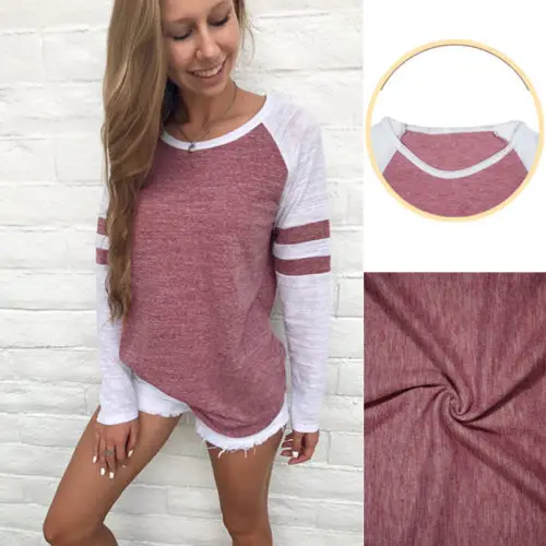 Новинка 2017 базовая женская футболка с длинным рукавом для девочек хлопковый