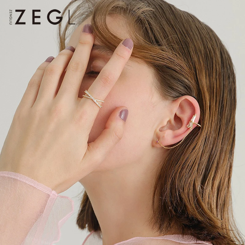 Женское кольцо ZEGL с указательным пальцем хвостом украшение подарки | Украшения и