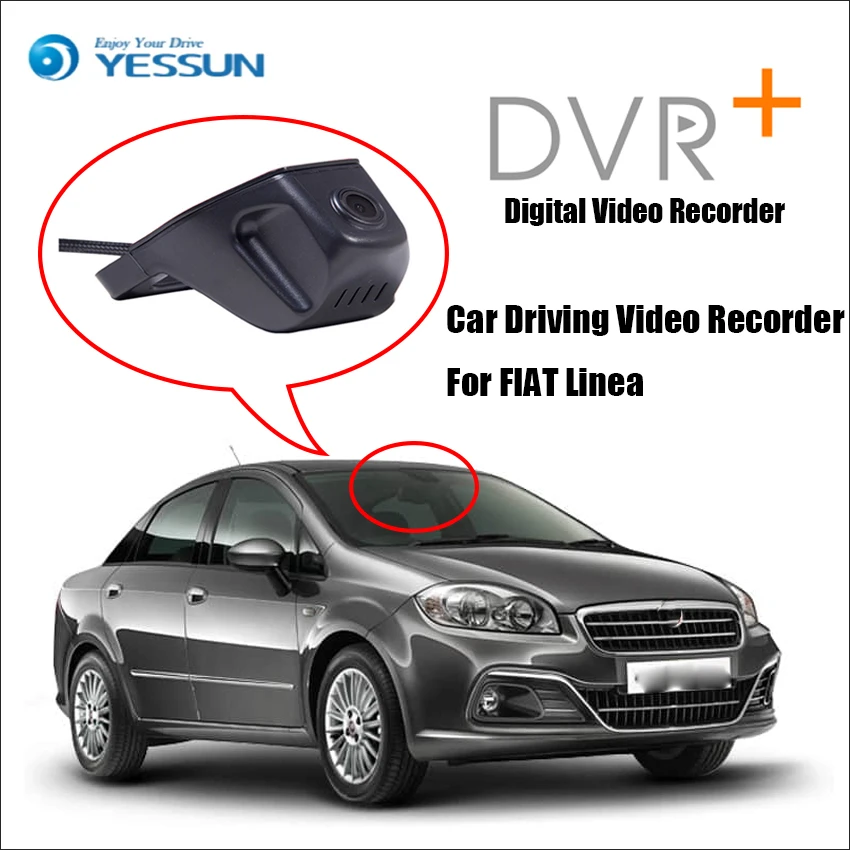 YESSUN-для iPhone Android приложение функция управления для FIAT Linea фронтальная камера