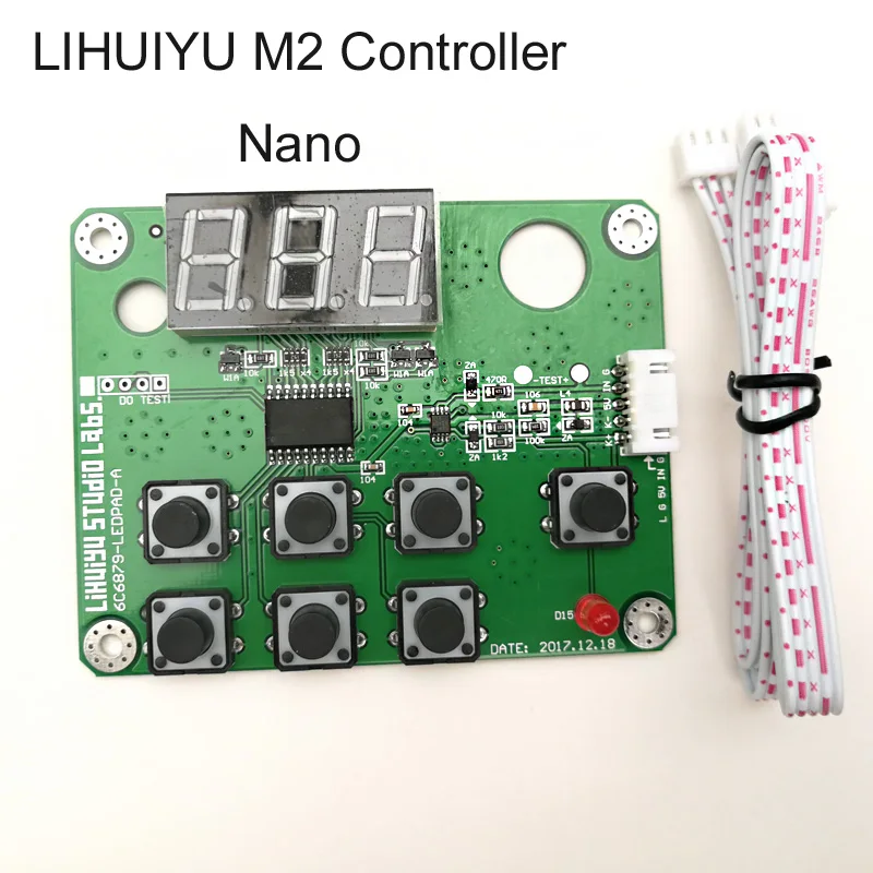CO2 лазерная резиновая штамповка гравировка K40 LIHUIYU M материнская плата + панель
