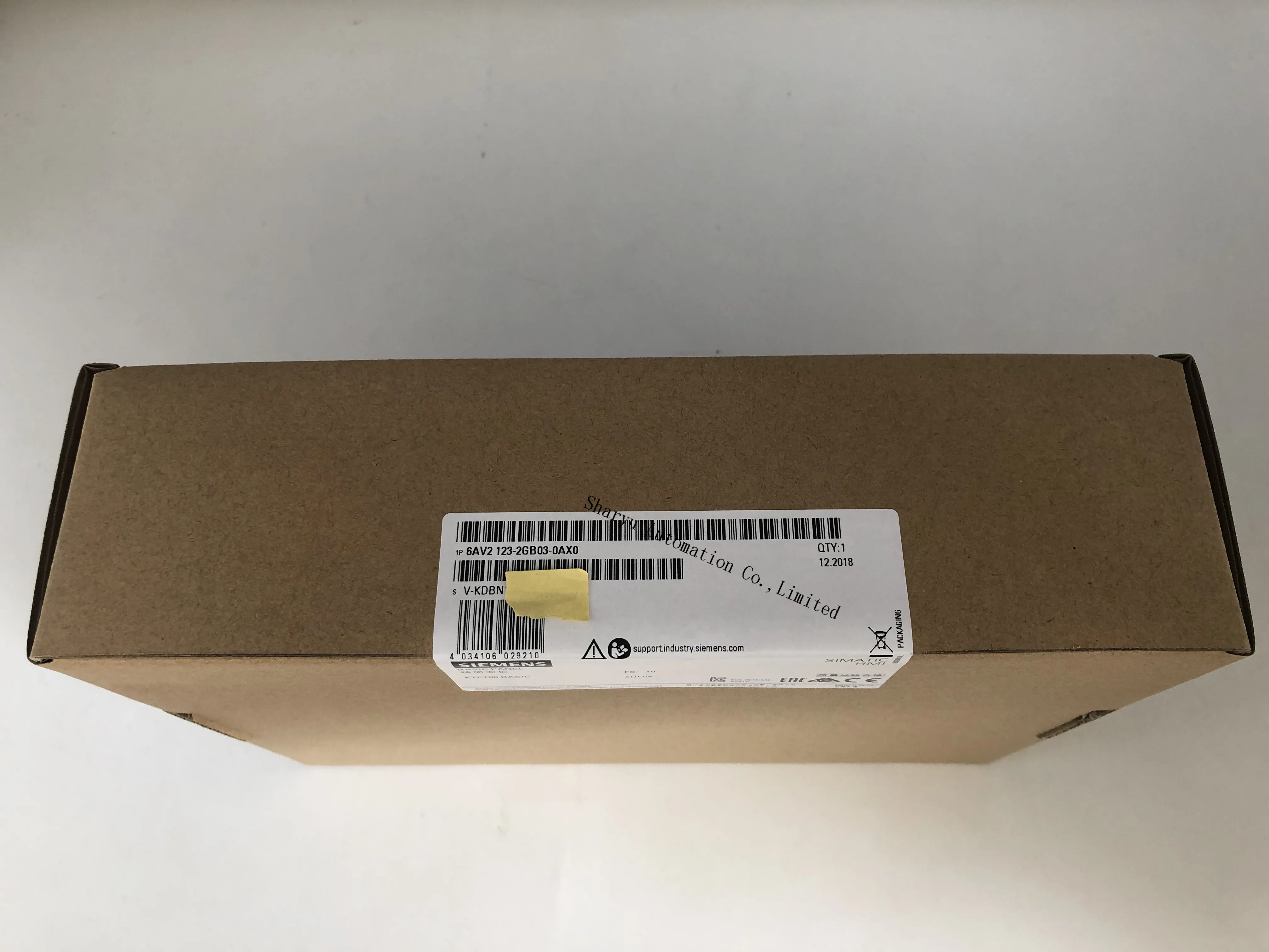 Оригинальная базовая панель SIMATIC HMI KTP700 6AV2123 2GB03 0AX0 Sie 6av2123 2gb03 0ax0 6AV2 213 7 &quotTFT