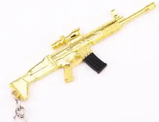 27 Игра PUBG брелок Playerunknown Battlefield косплей реквизит брелок llaveros 98K AWM Мини Подвеска для фанатов 10 см игрушечный пистолет подарки - Цвет: 27