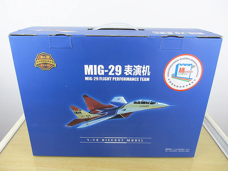 RIAN DAY 1/72 масштабная военная модель игрушки Mikoyan MiG-29 Fulcrum Swift Aerobatic Team Fighter литой металлический самолет модель игрушки