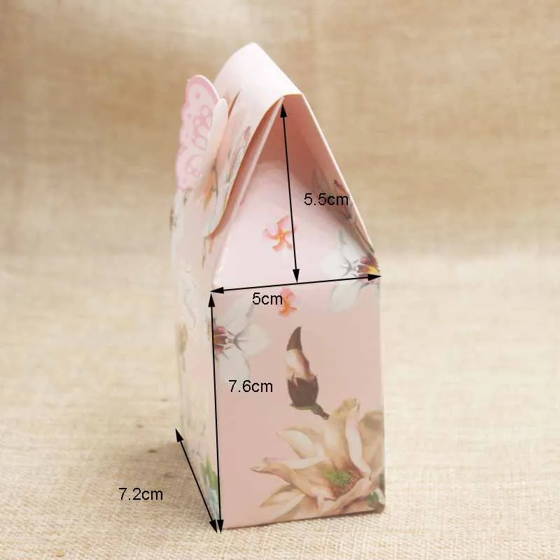 5 шт. Украшение коробки для конфет вечерние свадебные сувениры принадлежности