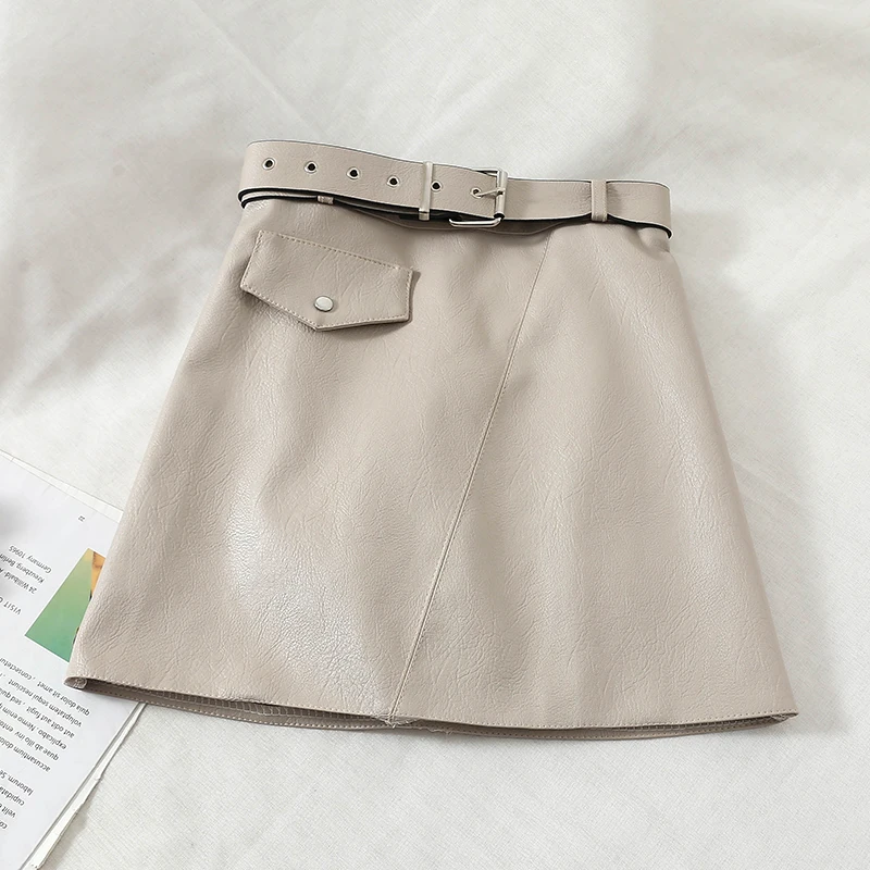 2019 новые модные женские юбки Ретро зима тонкий юбка трапециевидной формы высокая