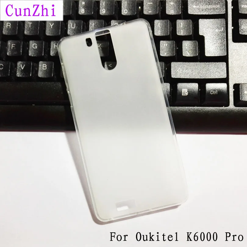 in stock Soft TPU Cover Case For Oukitel K6000 Pro Special Cell Phone Back Shell |