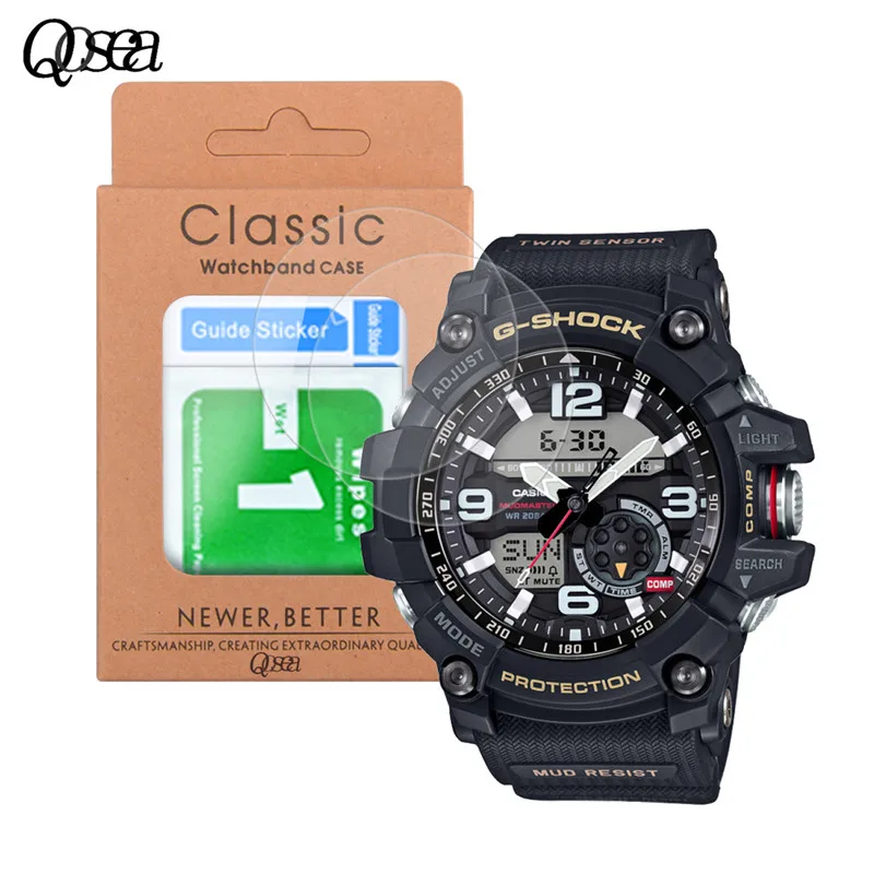Qosea для Casio GG 1000 Защитная пленка экрана из закаленного стекла ультратонкая