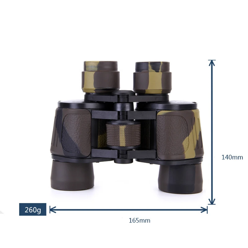Портативный бинокль 8x40 HD BAK4 Porro Prism Scopes Lll ночное видение неинфракрасные