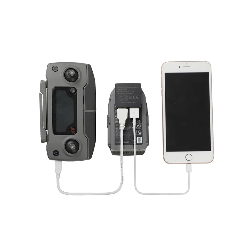 Power Bank конвертер для DJI Mavic 2 Zoom Drone батарея для power Bank адаптер для телефона контроллер для наружного зарядного устройства с USB