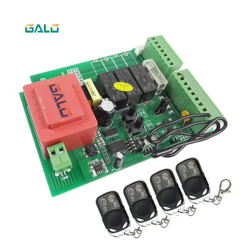 Раздвижные ворота открывалка Двигатель Блок управления PCB монтажная плата контроллера электронная карта для KMP серии