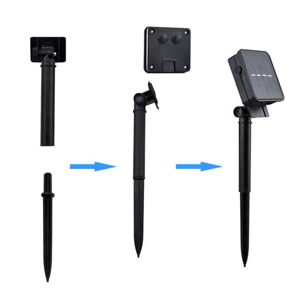 На солнечной энергии 25ft/40 LED звезды и Луны фестиваль струны света Наружное