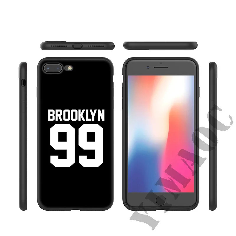 Мягкий силиконовый чехол YIMAOC Brooklyn Nine для iPhone 11 Pro Xr Xs Max X или 10 8 7 6 6S Plus 5 5S SE |