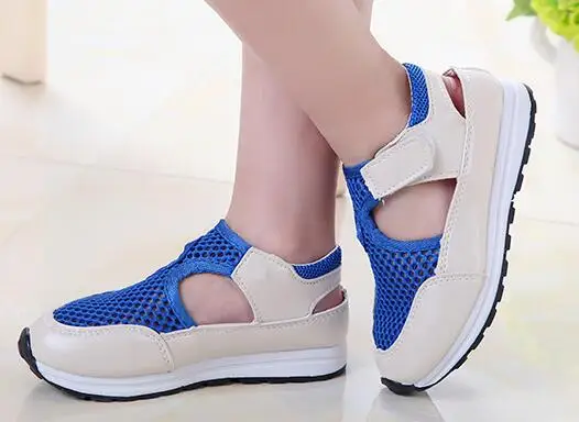 

free shipping 2016 fashion kids sandals casual breathable shoes network single shoes