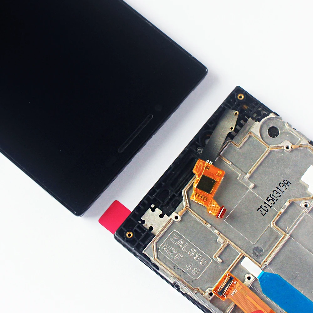 100% проверенный ЖК-дисплей для lenovo P70 сенсорный экран с цифрователем сенсорного