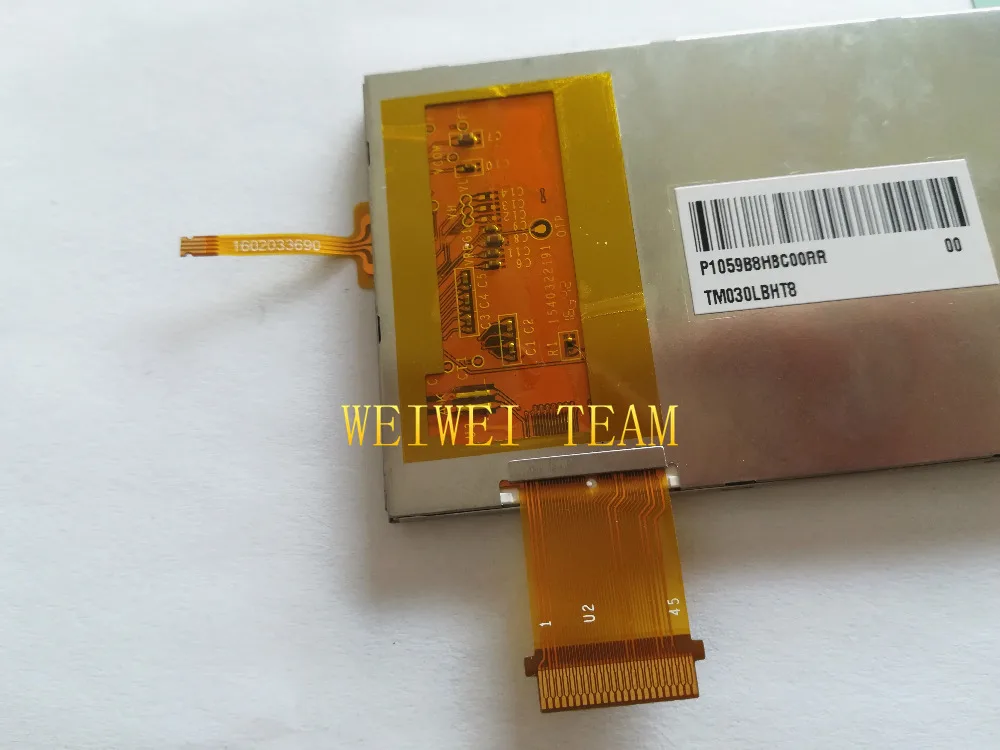 100% Оригинальный Новый ЖК дисплей wisecoco TM030LBHT8 + дигитайзер сенсорного экрана в