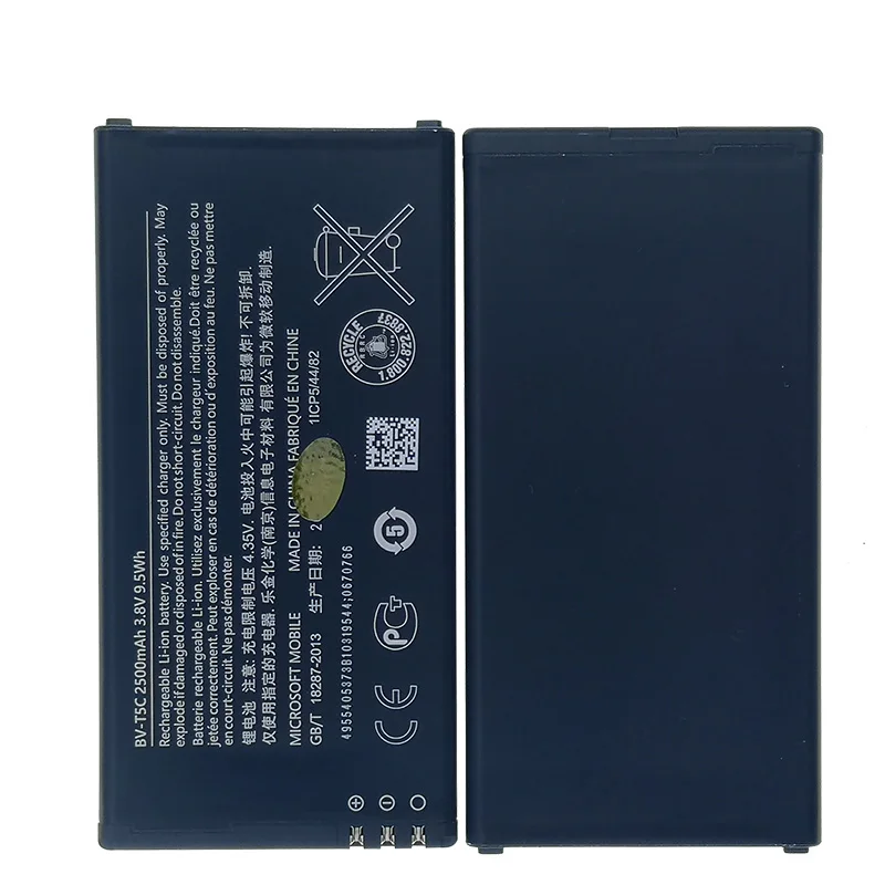 Аккумулятор 2500 мАч для Nokia Lumia 640 RM 1113 1073 Dual 1077 мобильный телефон в наличии новейшая