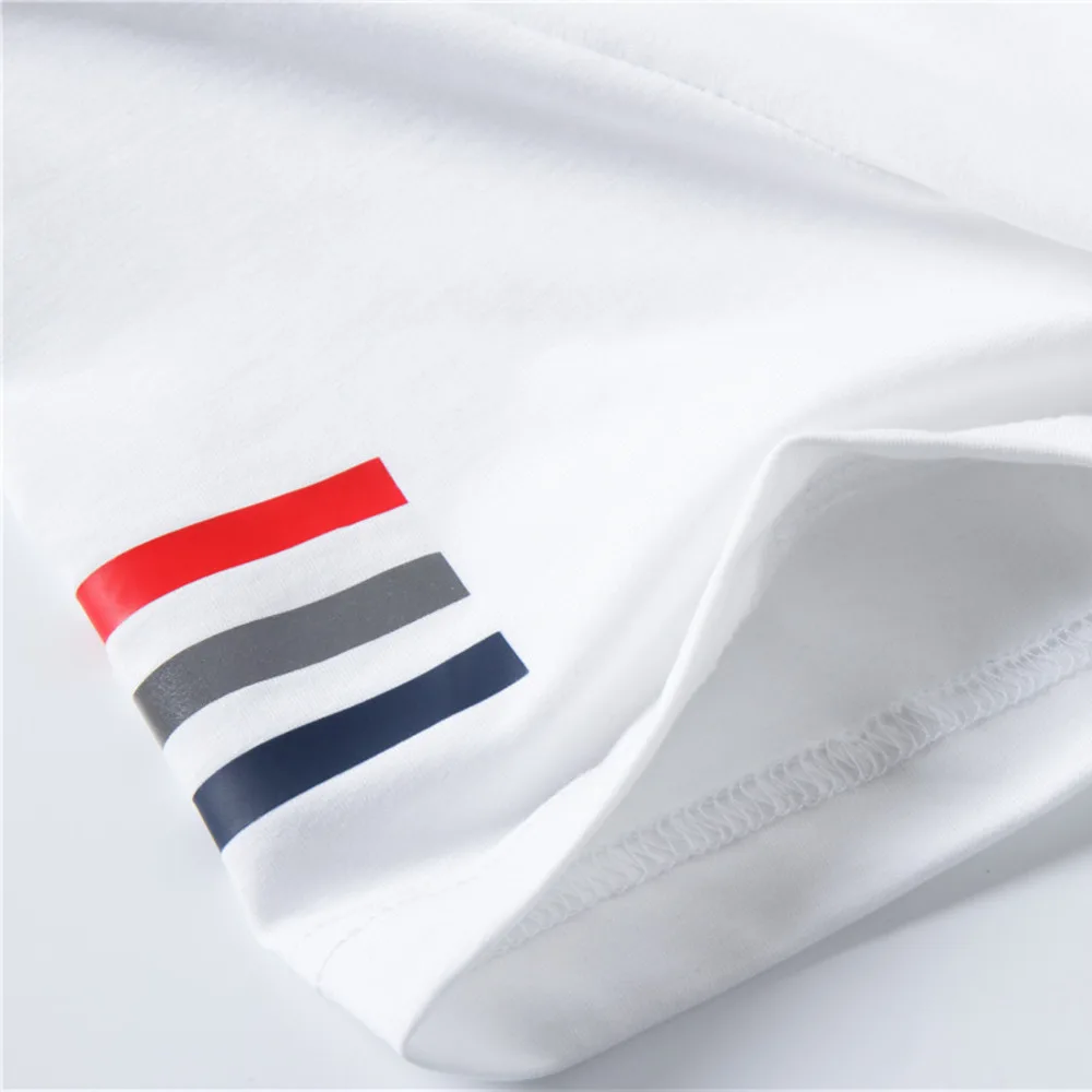 CAINFL Mens T Shirts Anti-wrinkle Cotton O-neck Casual Broadcloth Solid Print Spring Men's short sleeve t-shirt tshirt cl601 | Мужская