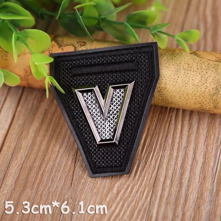 PGY DIY черный белый Железный на коже 3D череп значок для одежды сумки джинсы вышивка пользовательские наклейки для одежды нашивки на одежду - Цвет: 11