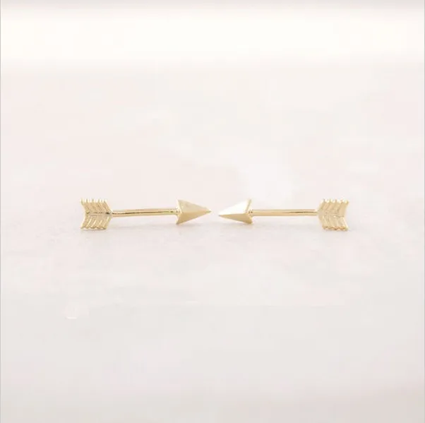 Fashion Arrow studs Earrings for women | Украшения и аксессуары