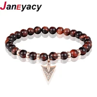 janeyacy 2018 fashion beads bracelet womens natural stone elasticity womens bracelet bracelet fashion pulsera mujer jewelery