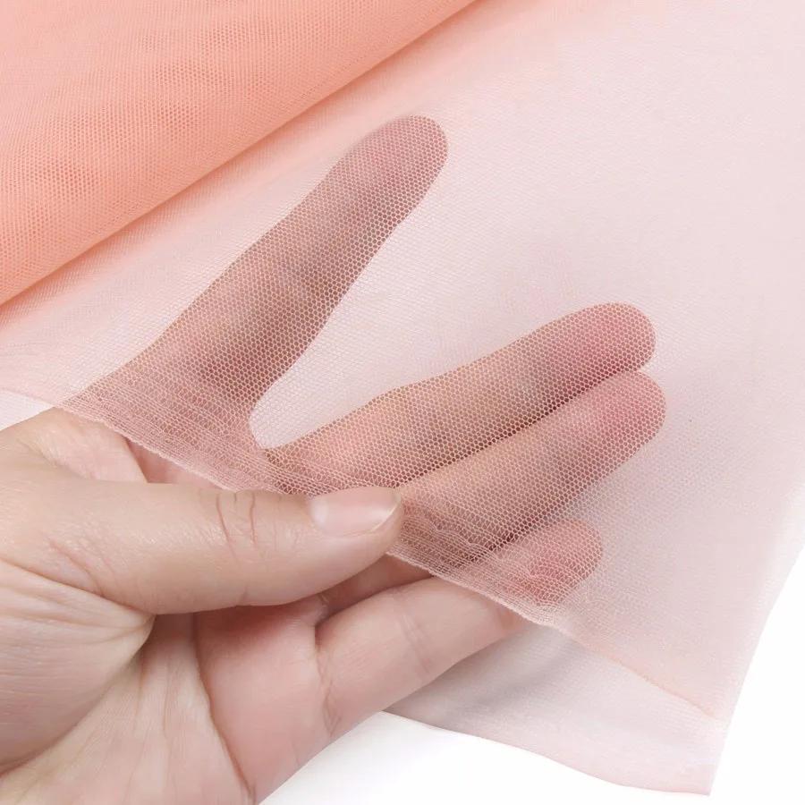 Сетка для изготовления париков 1/4 ярдов швейцарская сетка закрытия фронтальной