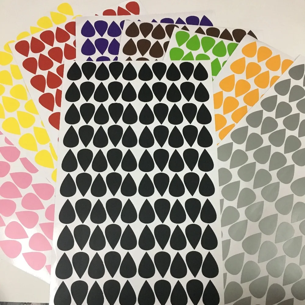 100 шт. в скандинавском стиле золотые маленькие капли дождя свежие знаки настенные