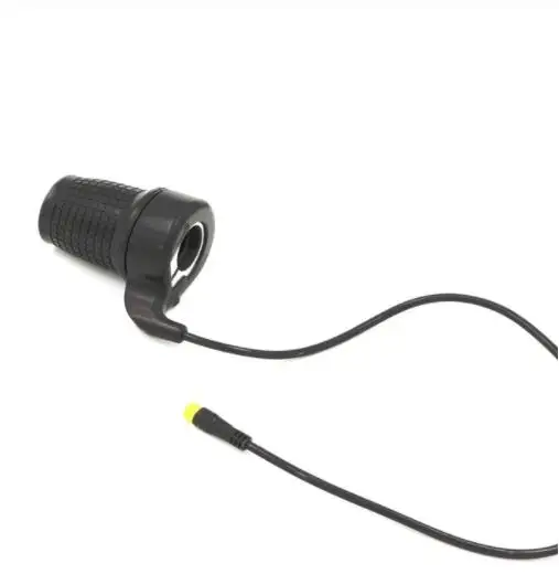 waterproof connector Водонепроницаемый Половина Твист дроссельной заслонки Электрический горный велосипед Твист дроссельной заслонки пластик и резиновая рукоятка аксессуары для электрического велосипеда распродажа - Цвет: waterproof connector