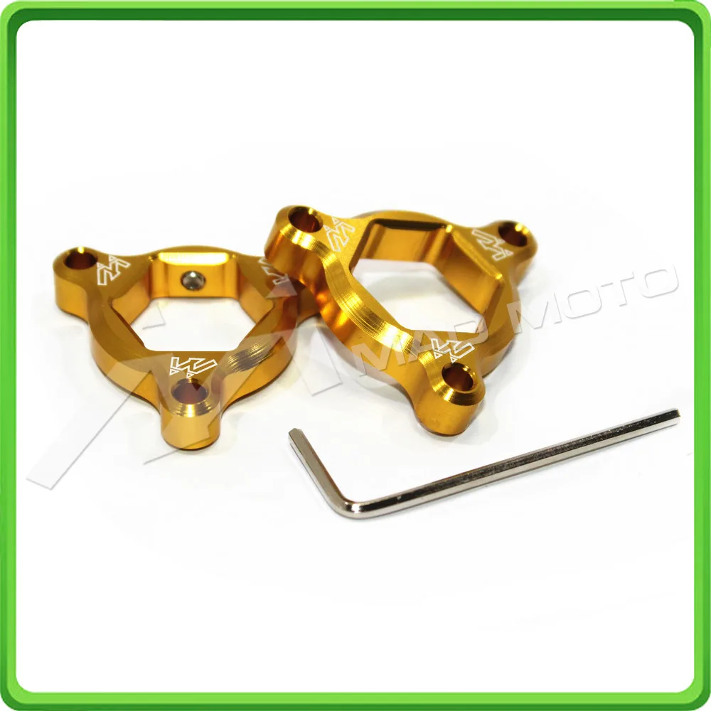 

14mm Gold Fork Spring Preload Adjusters for Kawasaki Ninja ZX-10R ZX10R 2004 2005 2006 2007 2008 2009 2010 Style A