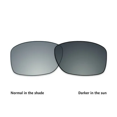 Photochromic Grey ToughAsNails поляризованные Сменные линзы для Окли Юпитер квадратные солнечные очки-несколько вариантов - Цвет линз: Photochromic Grey