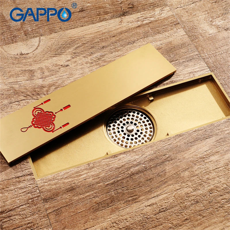 GAPPO Drains recgangle bathroom floor drain cover anti-odor shower drains stopper room | Обустройство дома