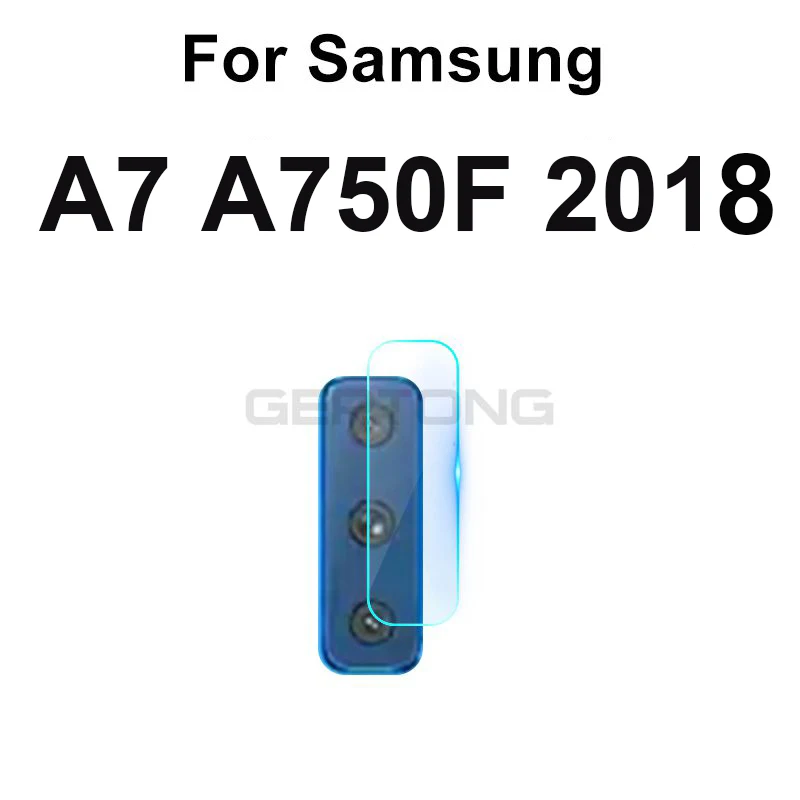A7 A750 2018 Камера объектив Экран протектор для samsung Galaxy A50 A30 A10 A20 M10 M20 M30 J7 J8 A7 J4 J6 плюс Защитная пленка для телефона Защита объектива - Цвет: A7 A750 2018