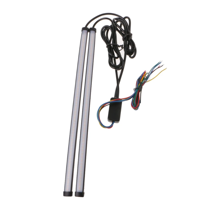 Новая Автомобильная сигнальная лампа DRL LED Knight Rider Light Strip Tube последовательный